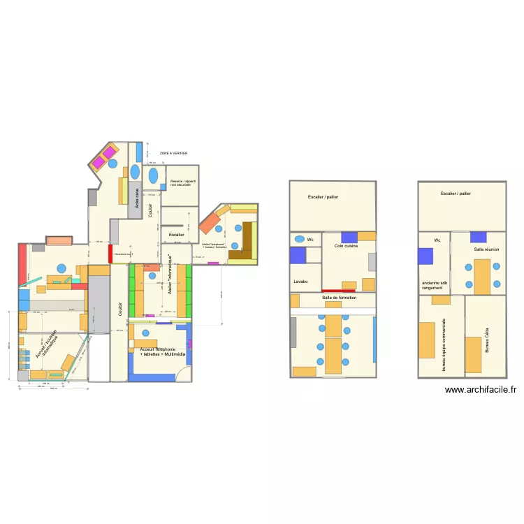Bauge V4 Corio reel . Plan de 