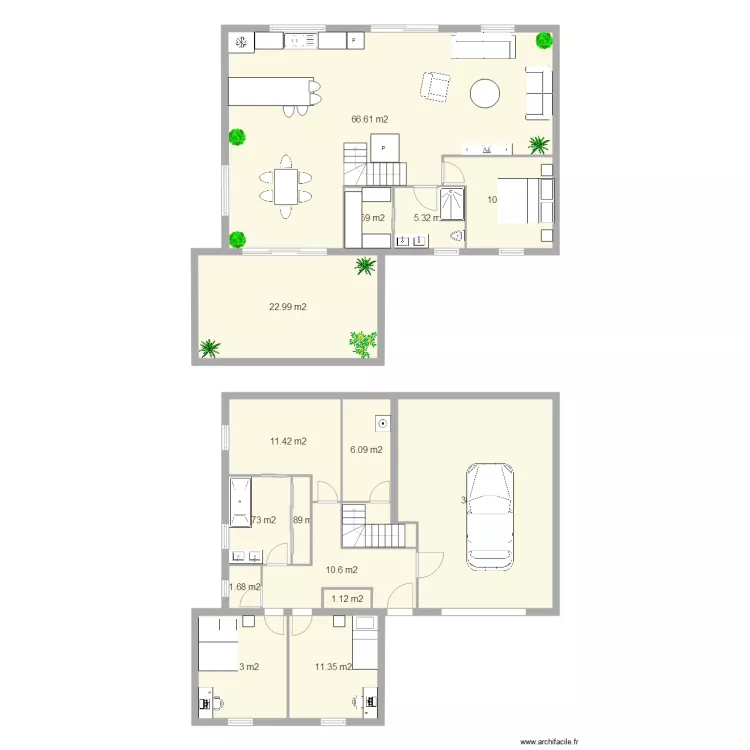 L INVERSE2 MODIF. Plan de L INVERSE2 MODIF. Plan de