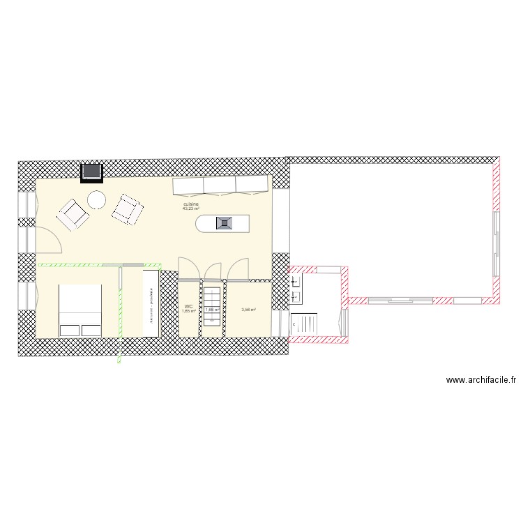 Maison Marie1. Plan de 0 pièce et 0 m2