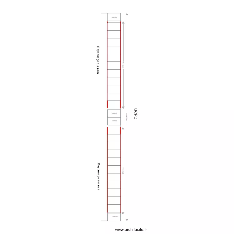 CH  GARDEROSE. Plan de 