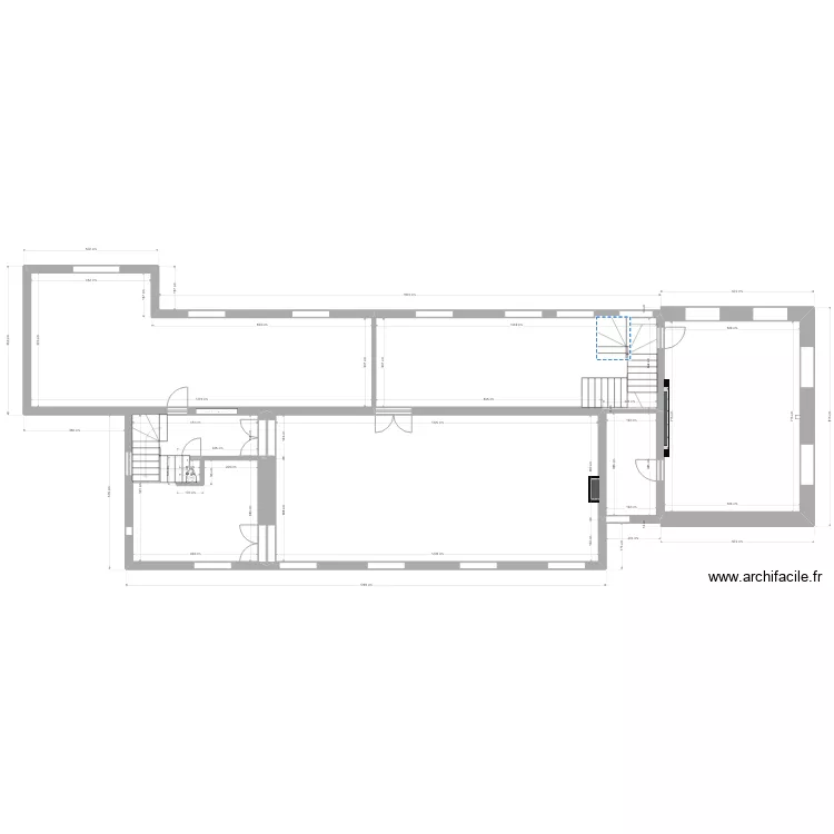 Niveau 1 + chambre niveau 1 Formentin SH. Plan de Niveau 1 + chambre niveau 1 Formentin SH. Plan de