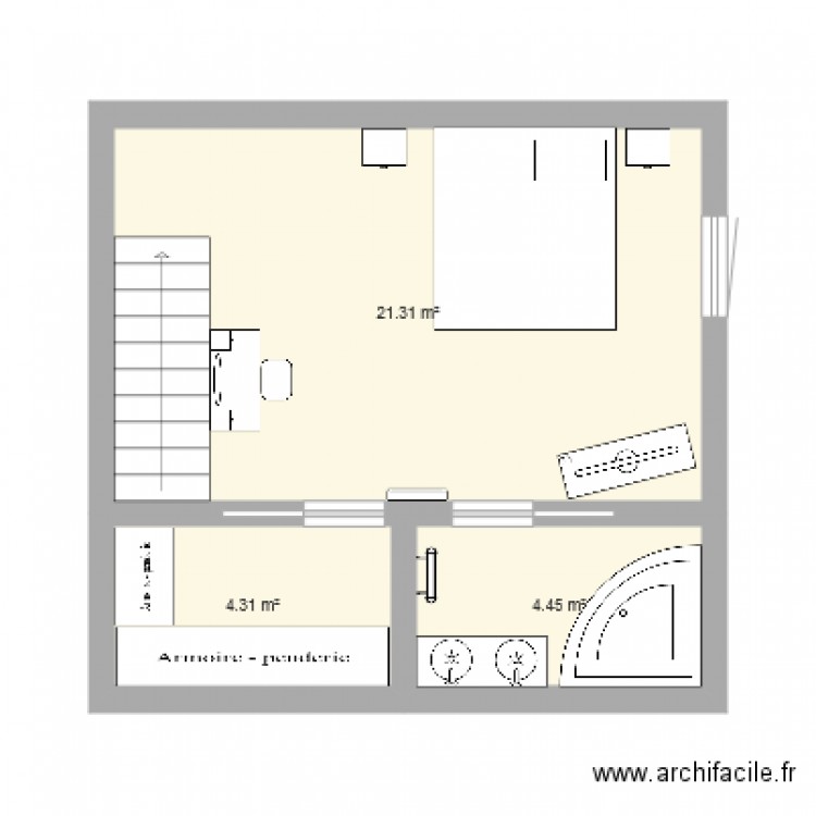 Etage 1. Plan de 0 pièce et 0 m2