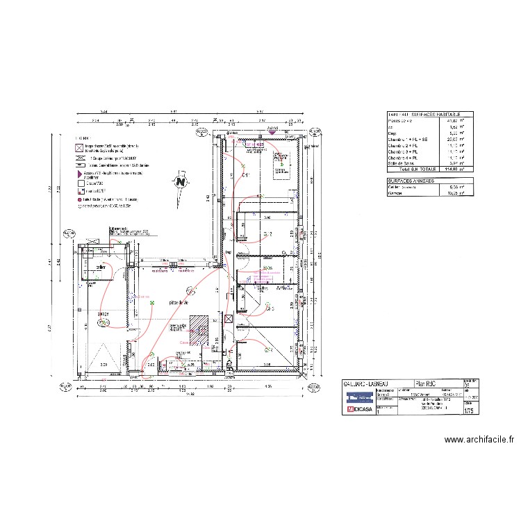 GAILLIARD LASNEAU. Plan de 0 pièce et 0 m2