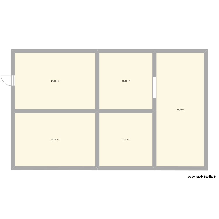 randa. Plan de 0 pièce et 0 m2