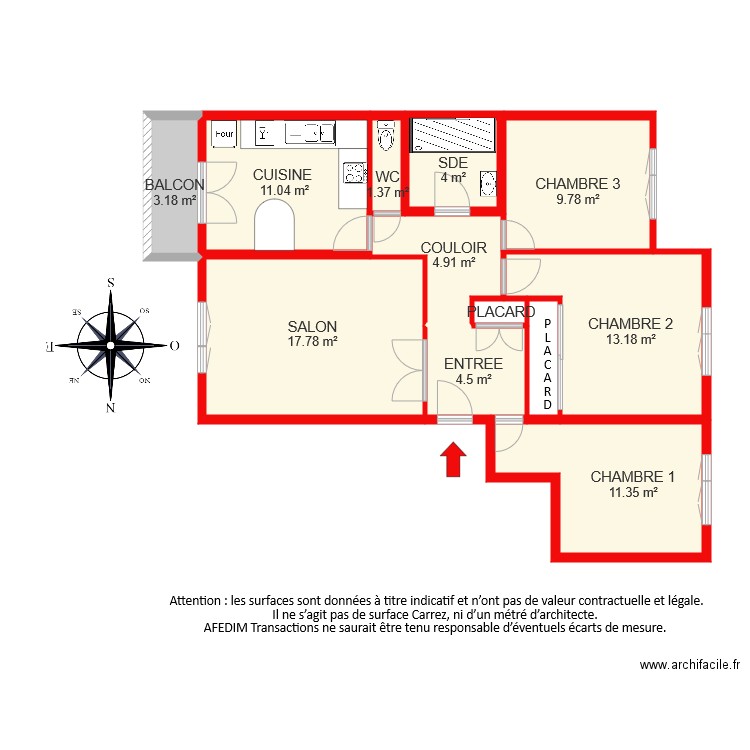 BI 5137. Plan de 0 pièce et 0 m2