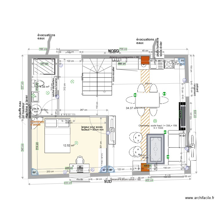 RDC Pinceloup 1 Option11. Plan de 0 pièce et 0 m2