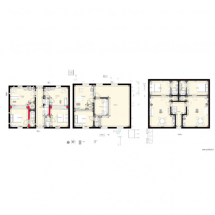 Plan. Plan de 0 pièce et 0 m2