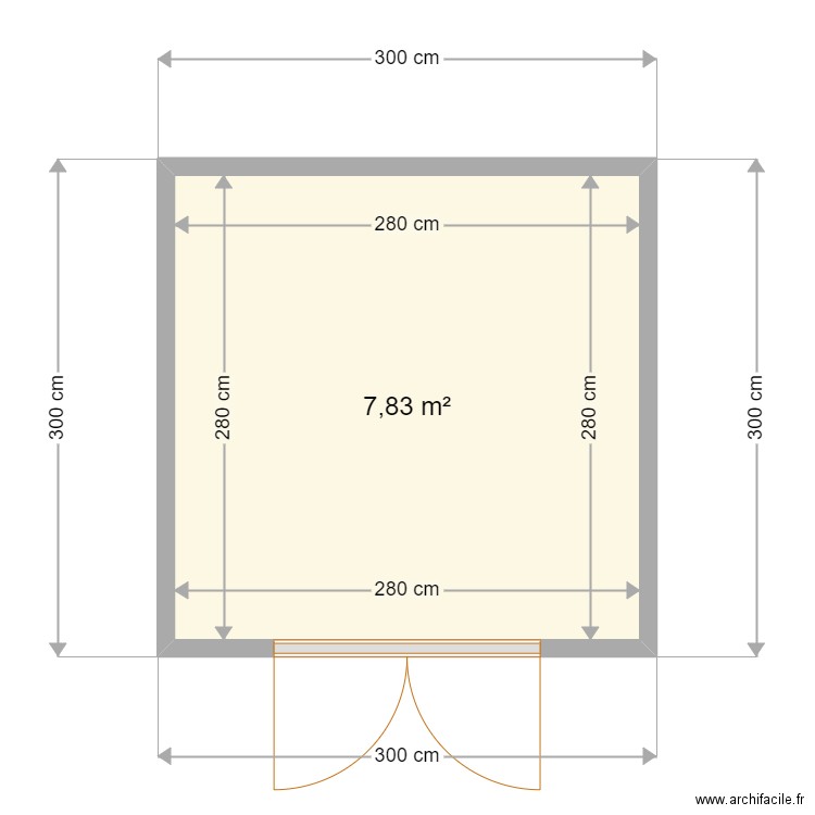 cabane jadin. Plan de 0 pièce et 0 m2