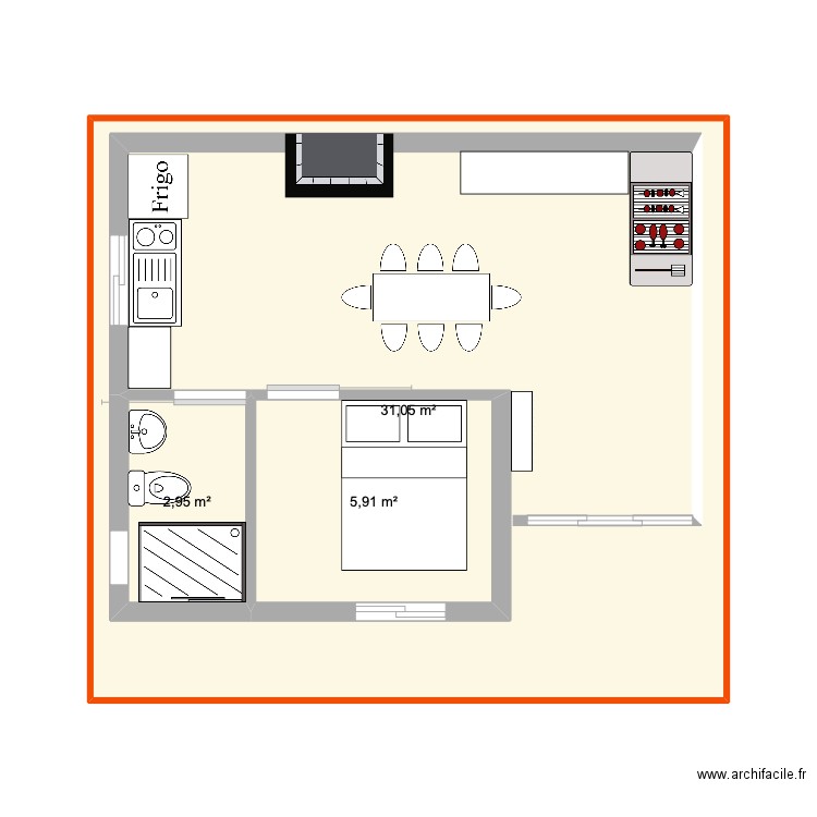 Abrigo Horta aberto. Plan de 0 pièce et 0 m2