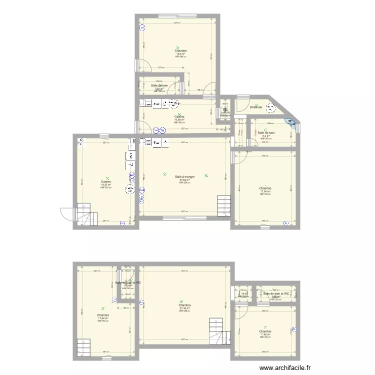 la bru&egrave;re . Plan de 