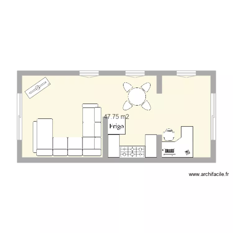 Etage. Plan de 