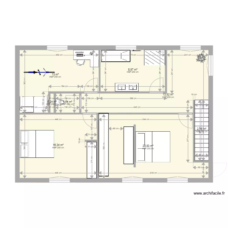 Maison Lafare Amo et celine1. Plan de 