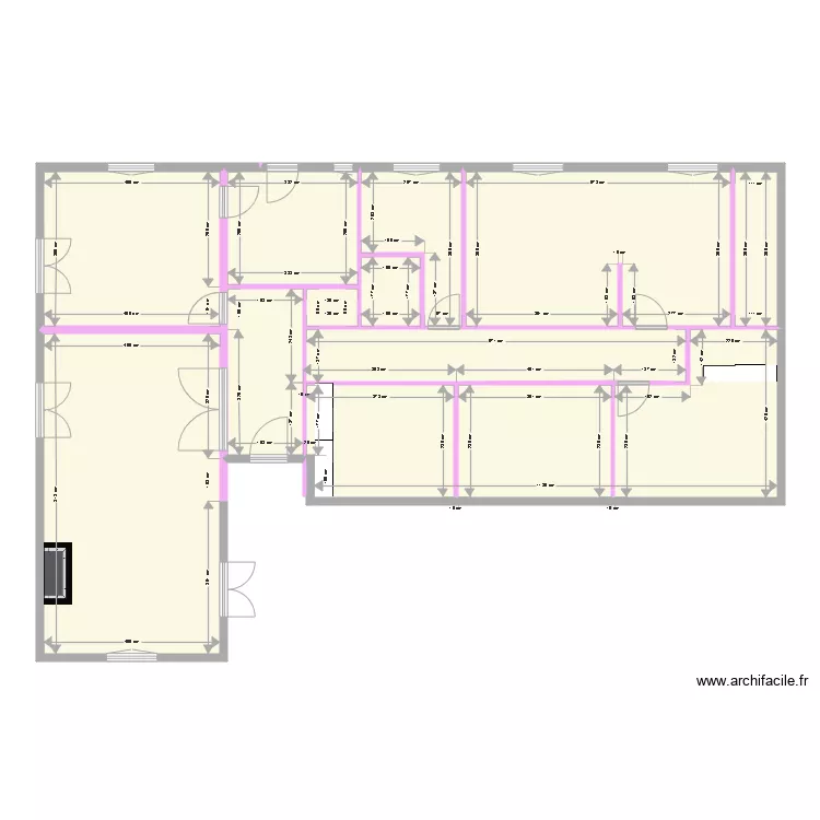 Garat Olivier. Plan de 