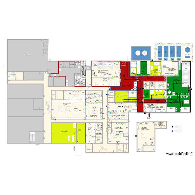 V2423 securite subst ctrl 21 000p2  V10. Plan de 0 pièce et 0 m2