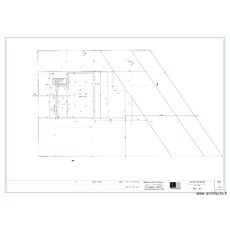 domaine sous sol. Plan de 0 pièce et 0 m2