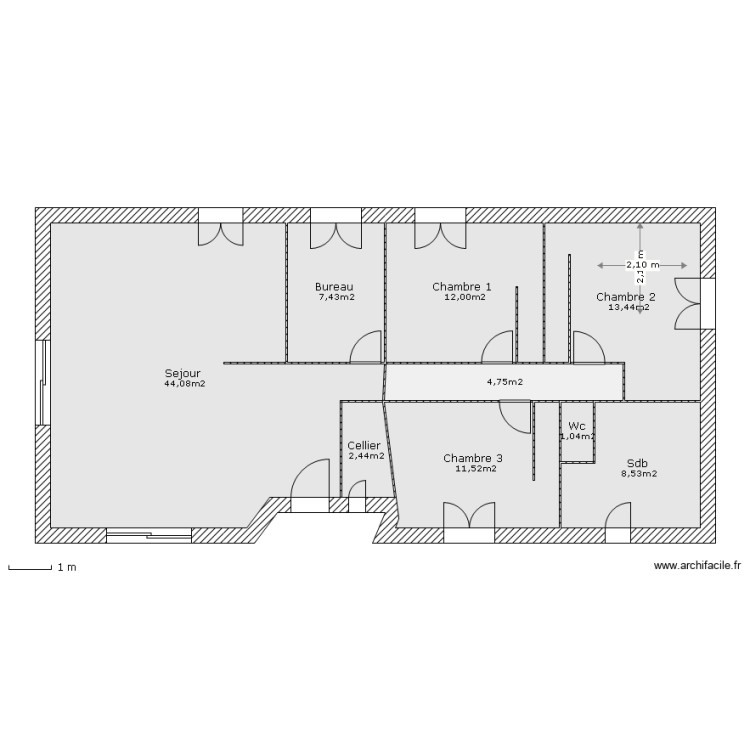 Plan. Plan de 0 pièce et 0 m2