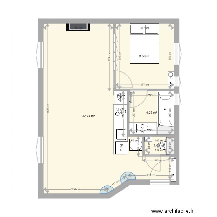 Plan renov demolition PAC. Plan de 0 pièce et 0 m2