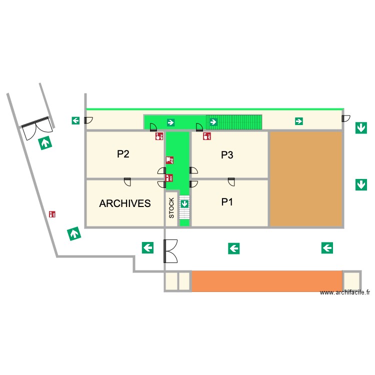 Saint Medard Hospiteau 1ER. Plan de 0 pièce et 0 m2