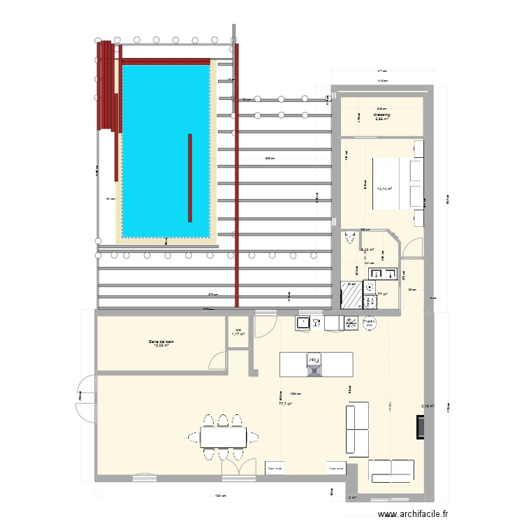 terasse 03-02-2023. Plan de 0 pièce et 0 m2