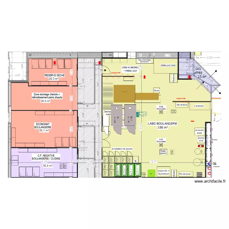 Seltz labo boulangerie V3. Plan de Seltz labo boulangerie V3. Plan de