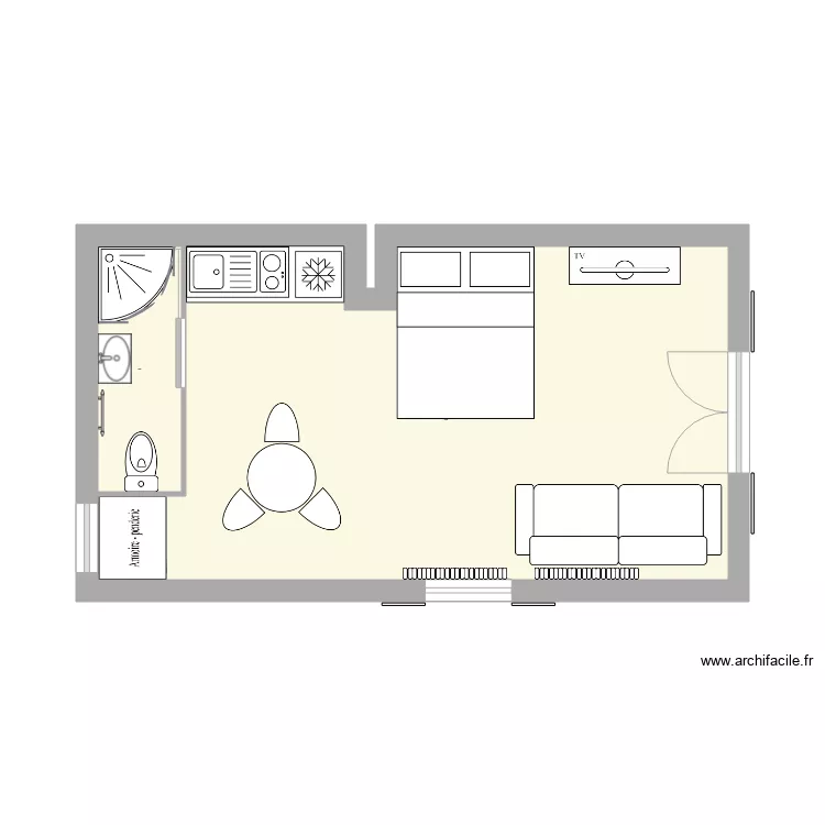 Plan logement perso. Plan de Plan logement perso. Plan de