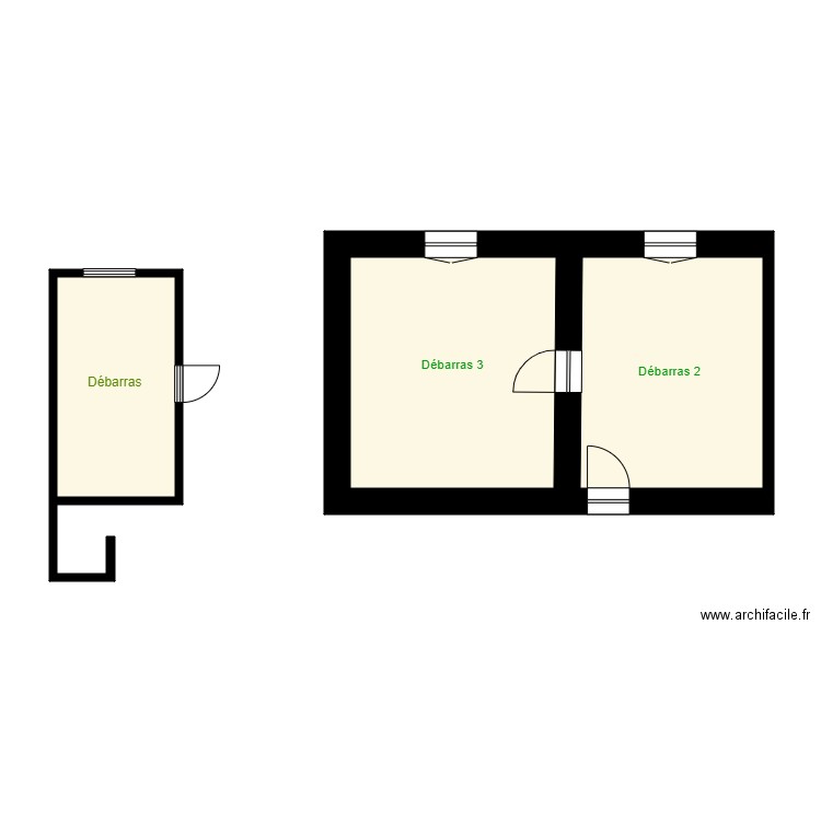 MUSTER. Plan de 0 pièce et 0 m2
