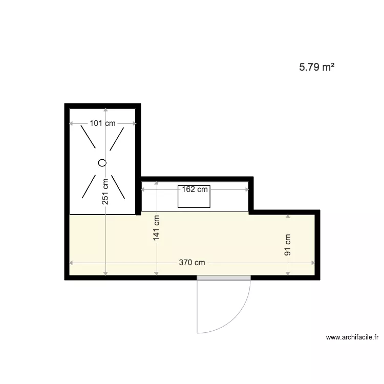 SDB Enfant 1 . Plan de SDB Enfant 1 . Plan de