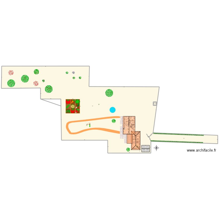 39 Pierre et Marie Curie. Plan de 18 pièces et 744 m2