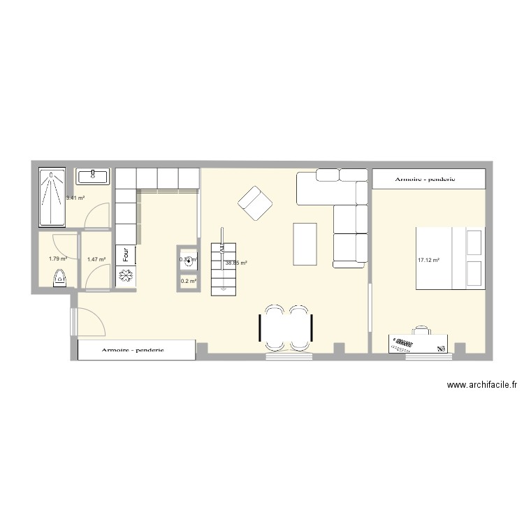 80 TURENNE KIRK V5. Plan de 0 pièce et 0 m2