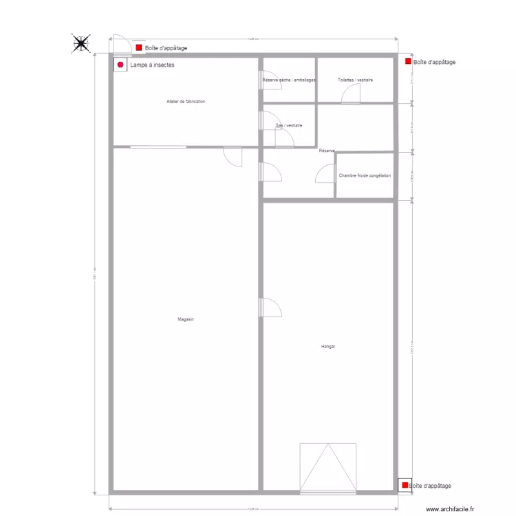 &Ocirc; MARIBELLE lutte nuisibles. Plan de 