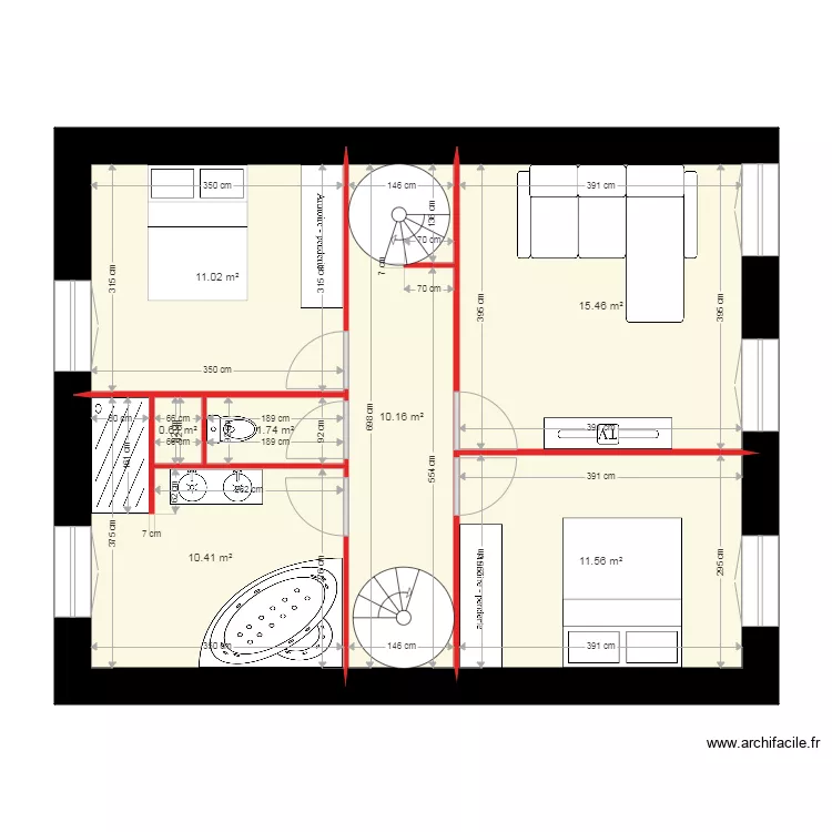 location ramber 1etage. Plan de 0 pièce et 0 m2 location ramber 1etage. Plan de 0 pièce et 0 m2