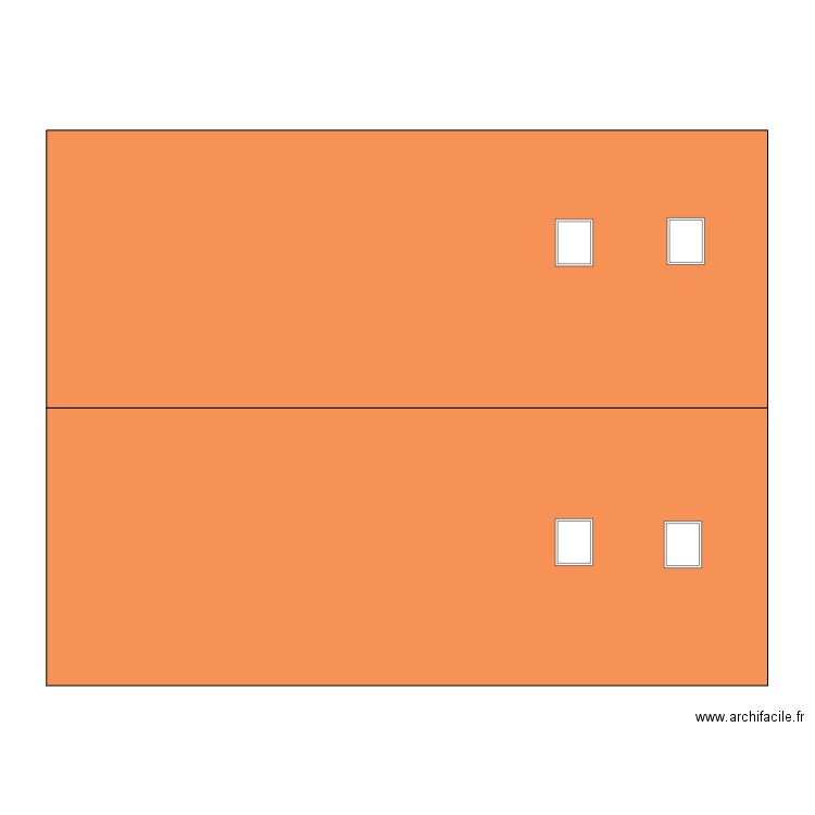 OUDINOT_A. Plan de 11 pièces et 135 m2