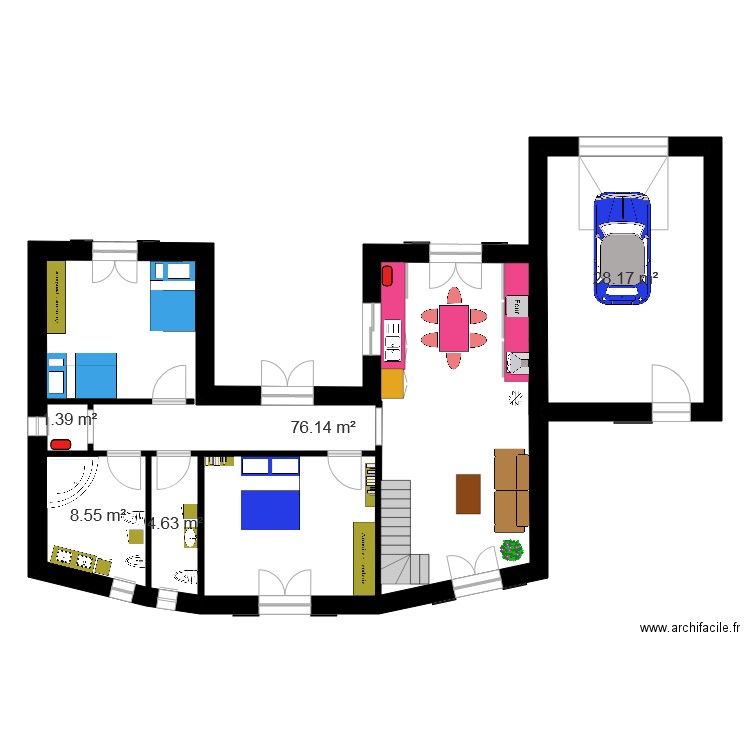 belle étoile. Plan de 0 pièce et 0 m2