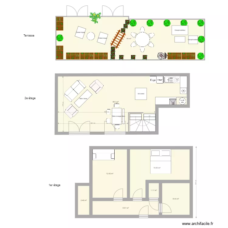 10 passage Rivi&egrave;re plan 3. Plan de 