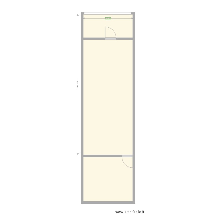 D'ALLONGEVILLE. Plan de 0 pièce et 0 m2