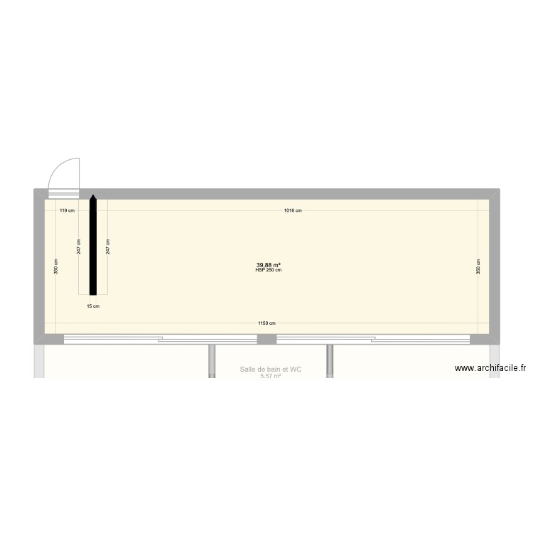 Maison bois Saint Valery. Plan de 8 pièces et 99 m2