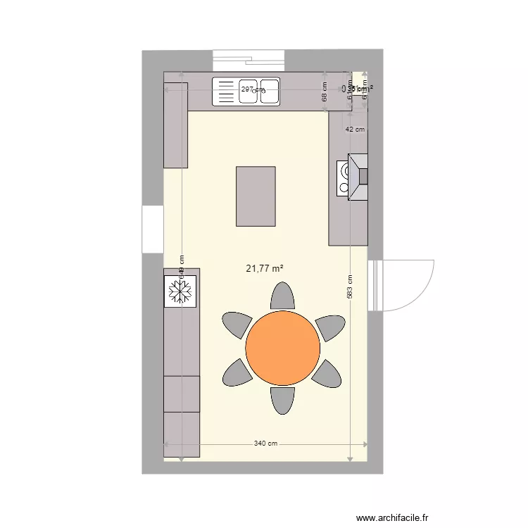 LEDOUR PHILIPPE. Plan de 