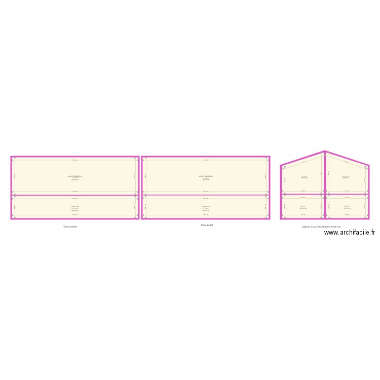 DE ROSSI. Plan de 0 pièce et 0 m2