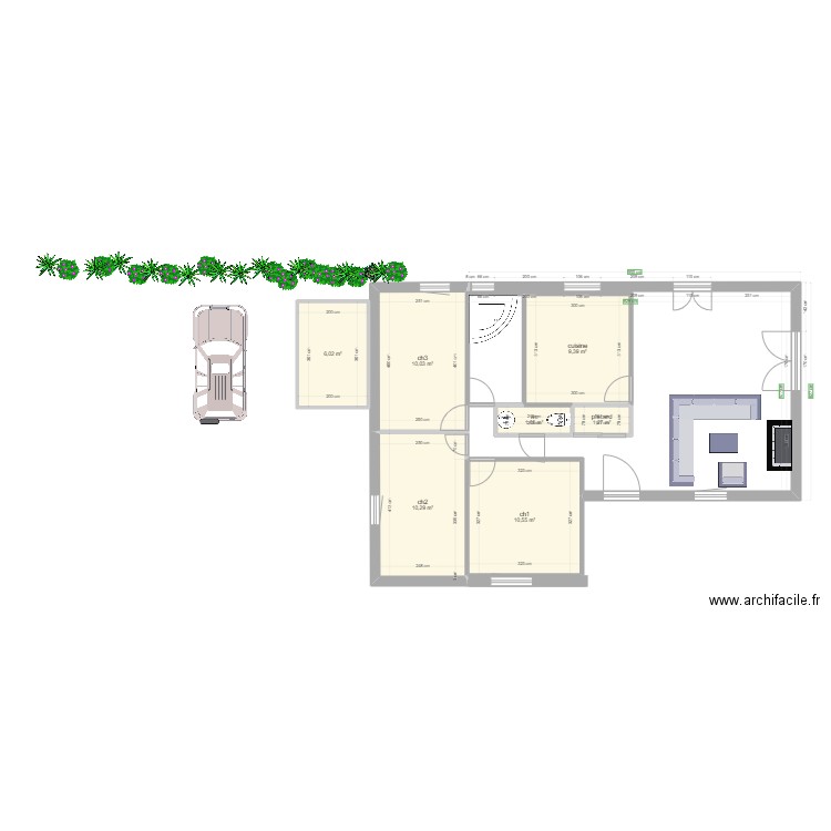 cruis. Plan de 0 pièce et 0 m2