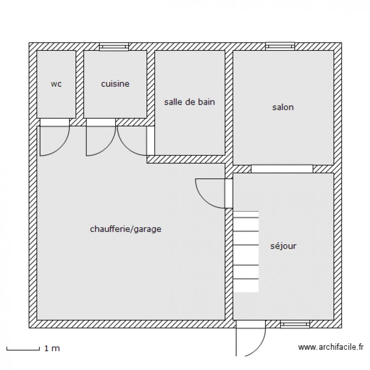 venturini rdc. Plan de 0 pièce et 0 m2