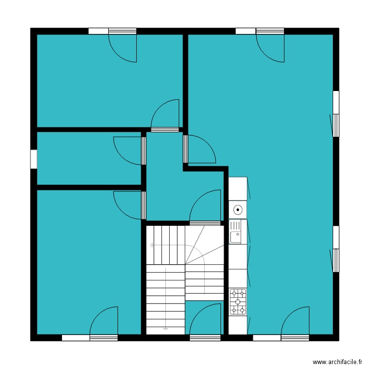 Details cuisine. Plan de 0 pièce et 0 m2