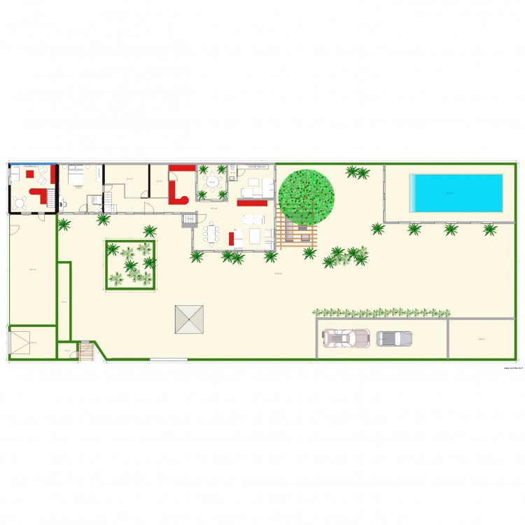 Plan. Plan de 0 pièce et 0 m2