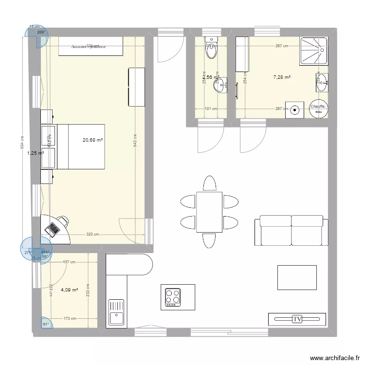 plan petite maison. Plan de 