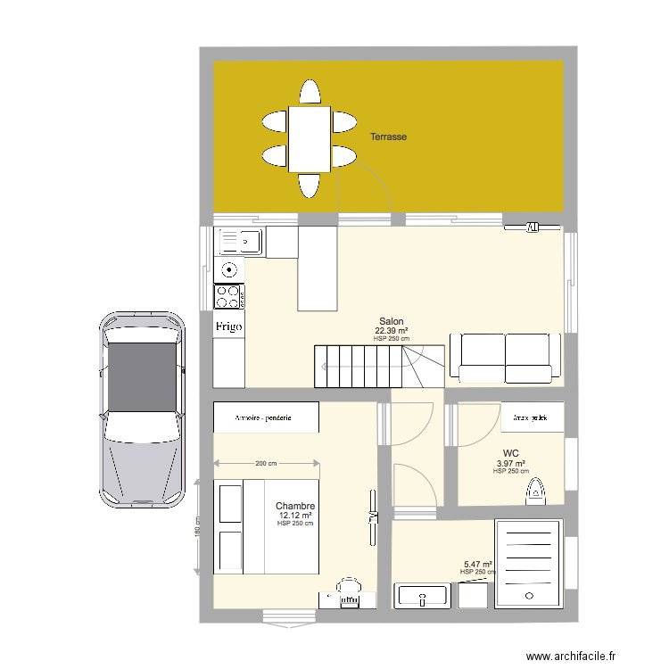 house F2 BIS. Plan de 0 pièce et 0 m2