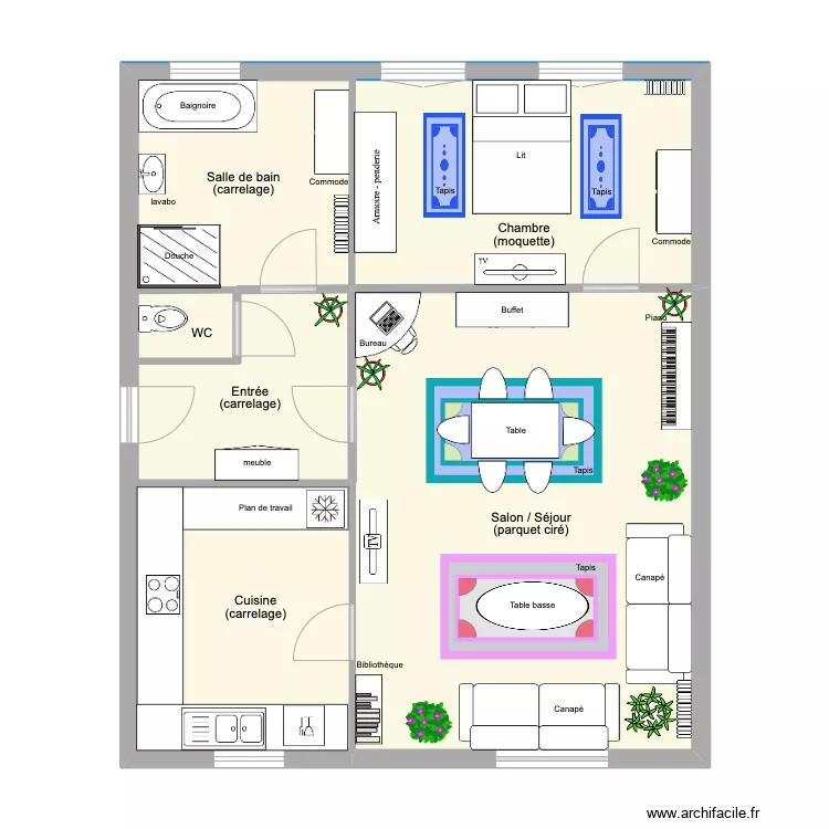 Maison livre. Plan de Maison livre. Plan de