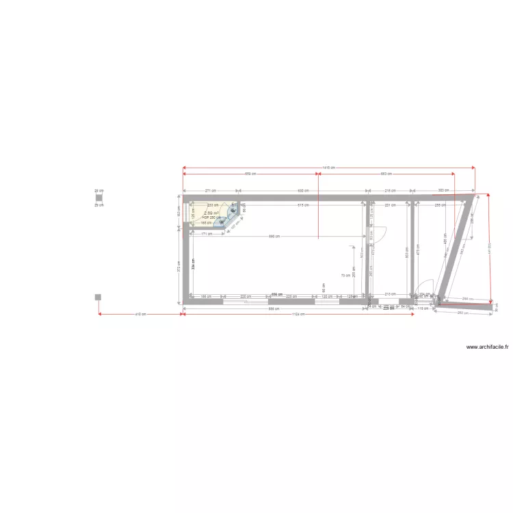 Esquenne 5 etage. Plan de Esquenne 5 etage. Plan de
