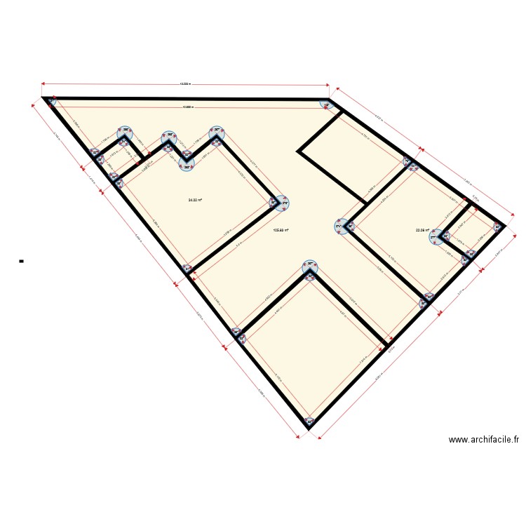 LAN RDC. Plan de 0 pièce et 0 m2