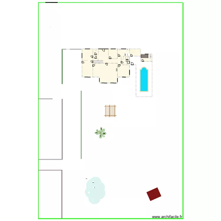 jardin de Pierre . Plan de jardin de Pierre . Plan de