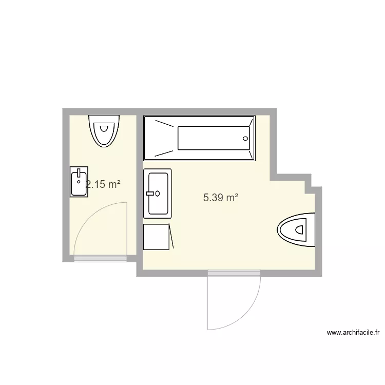 NOUVEAU MAISON SAYDA. Plan de 