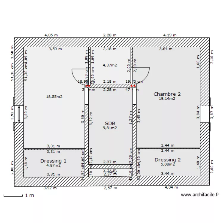 Combles Rudelles. Plan de Combles Rudelles. Plan de